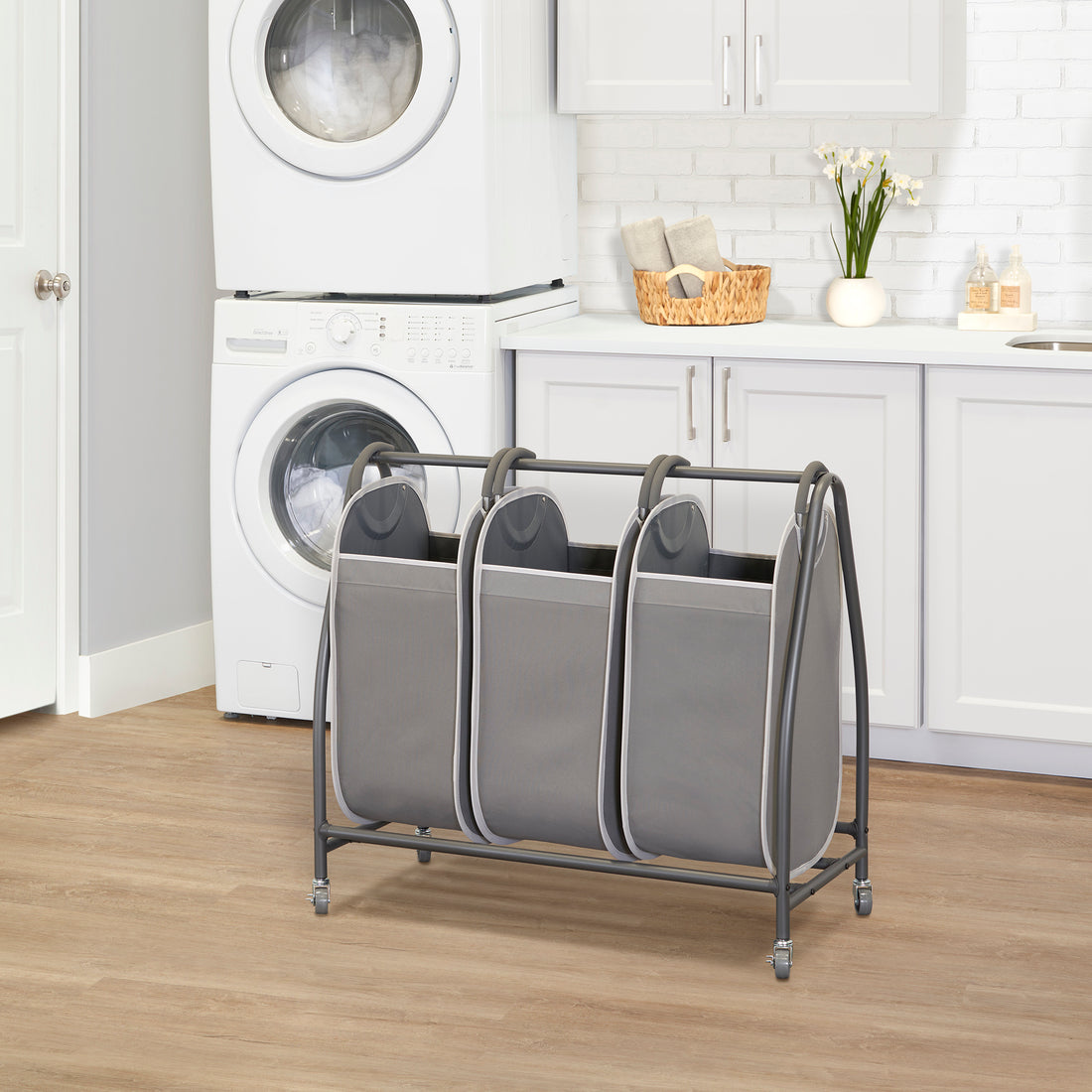Easy Access Triple Laundry Sorter
