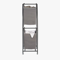 2-Tier Rolling Vertical Laundry Sorter
