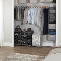 2-Tier Rolling Vertical Laundry Sorter