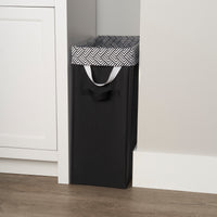 Slim Laundry Hamper with Removable Bag