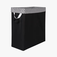 Slim Laundry Hamper with Removable Bag