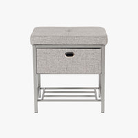 Single Seat Storage Bench with Drawer