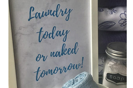Lighten Your Laundry Load!
