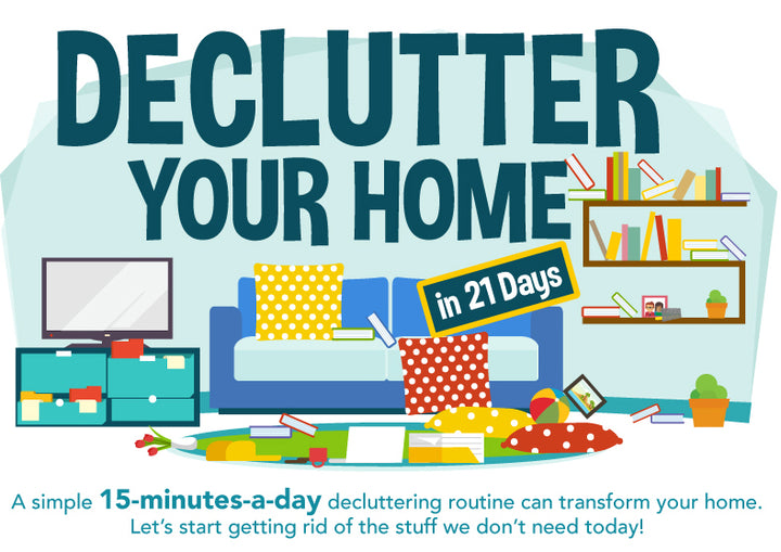 Declutter Your Home In 21 Days