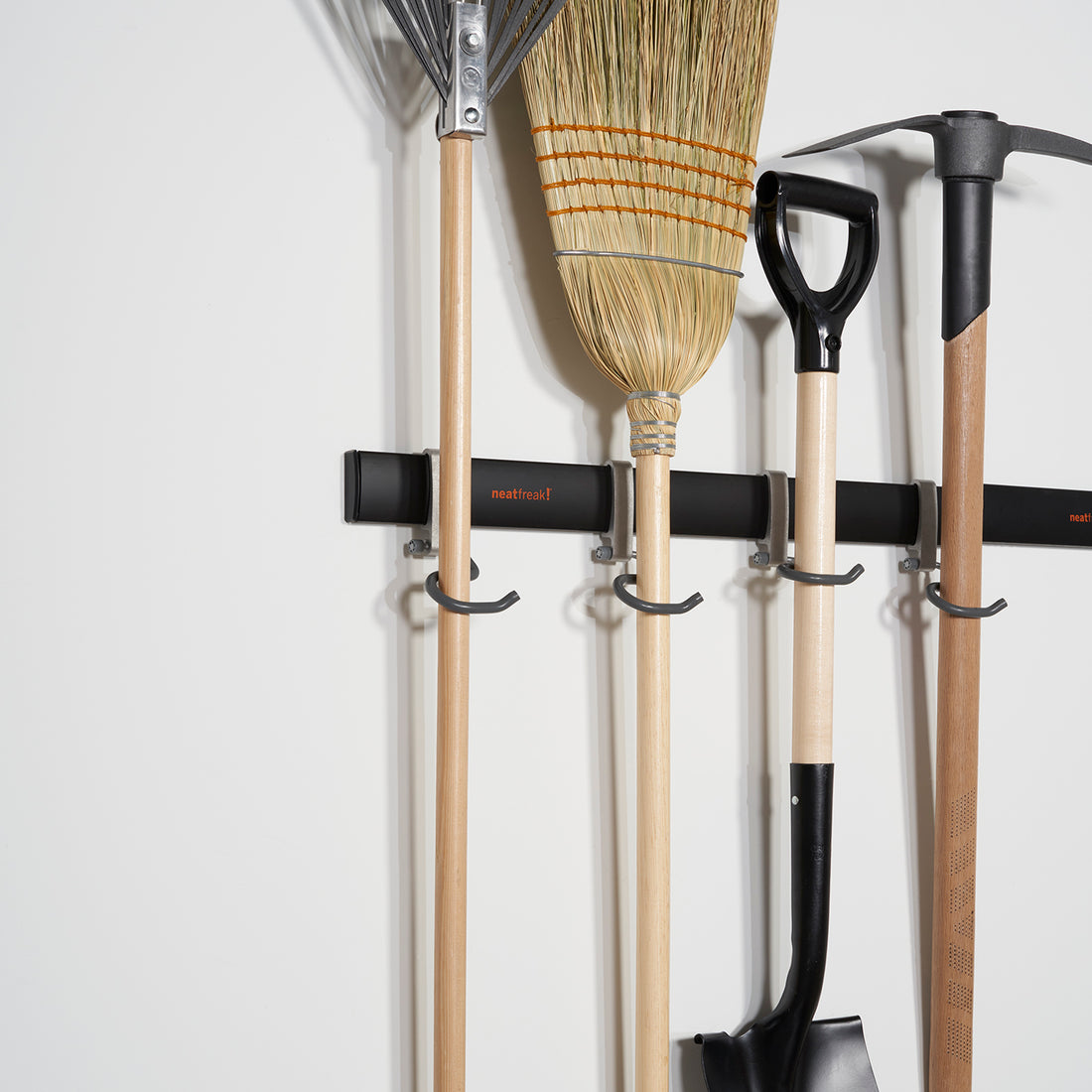 Wall Hooks Neatfreak Neat Trax 11-Piece Garage Organizing System