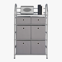 4-Tier Metal Home Storage Organizer with Bins