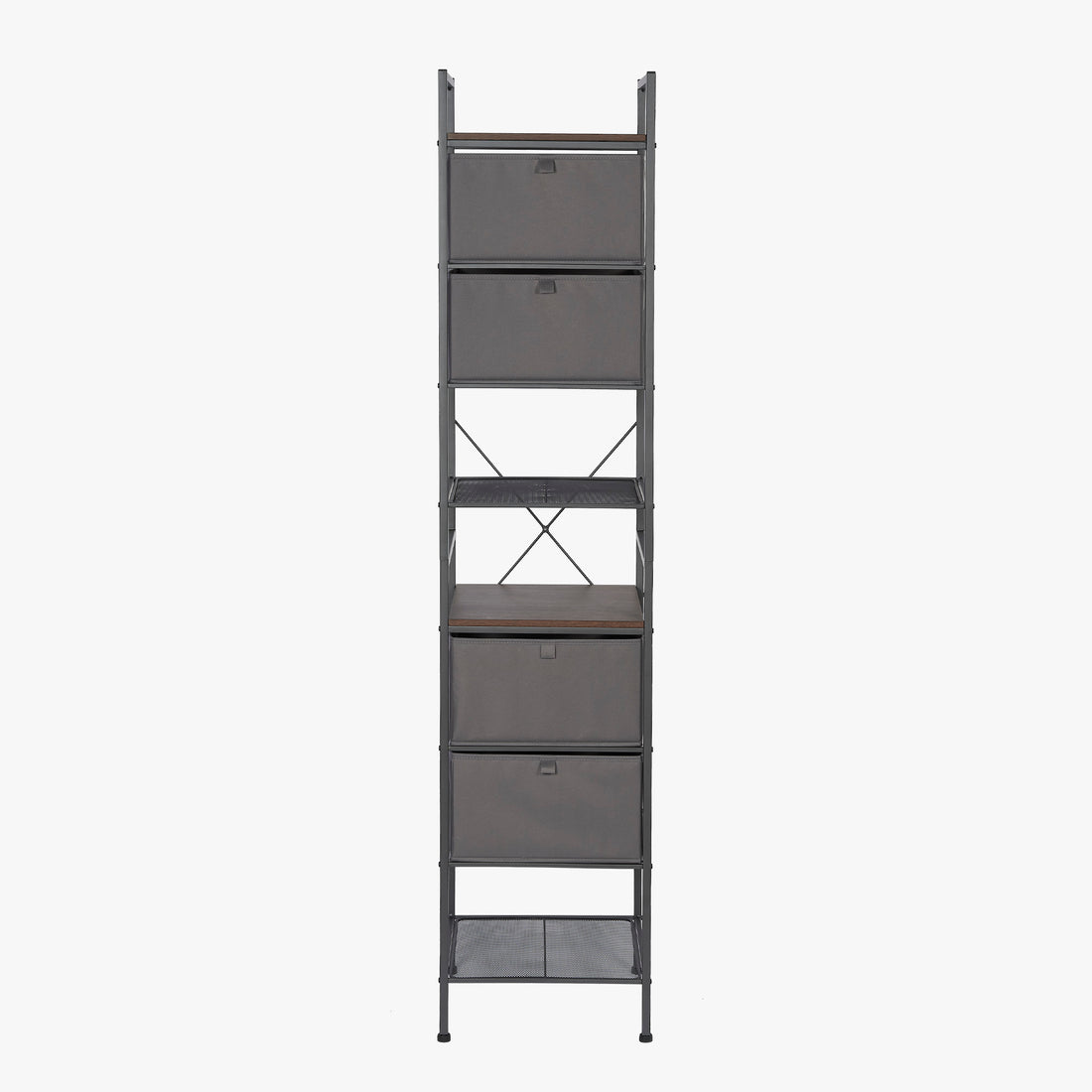 Tour de placard empilable à 4 niveaux avec tiroirs